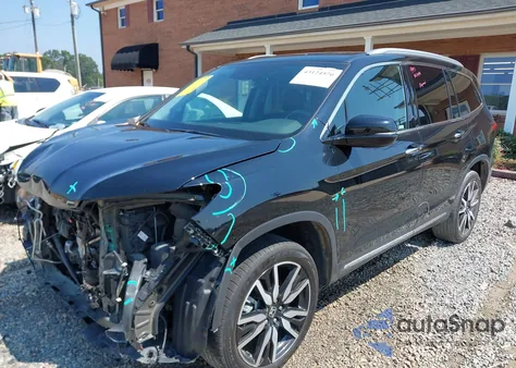 2019 Honda Pilot Touring из США, поврежденный, VIN 5FNYF6H98KB041472